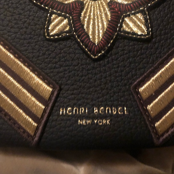 🔥BLACK FRIDAY SALE💥 🔥New Vintage Henri Bendel W57th Crossbody Hobo Military - Picture 5 of 16